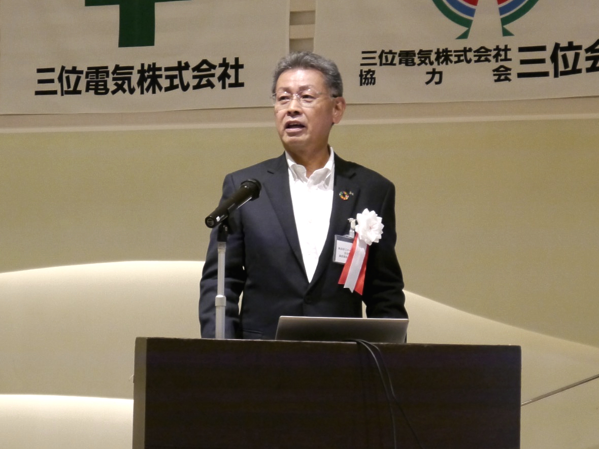 写真：講演｢安全講話｣