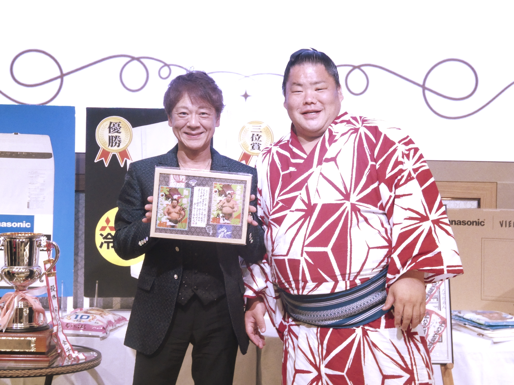 写真：成績発表　表彰式